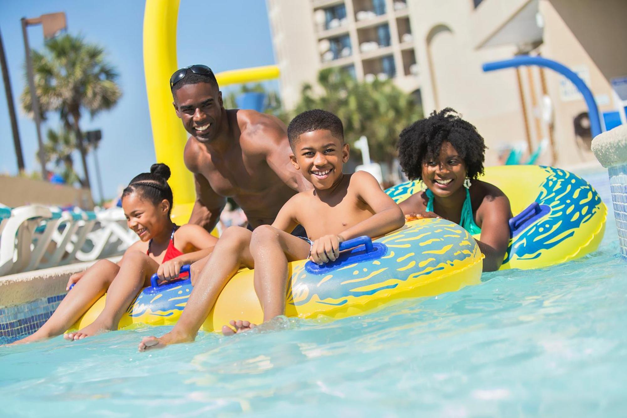Beach Cove Resort Atlantic Beach Bagian luar foto
